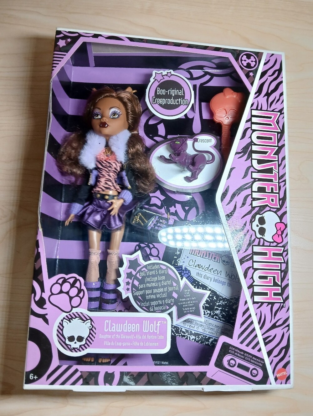 Monster High Clawdeen Wolf Creeproduction Doll